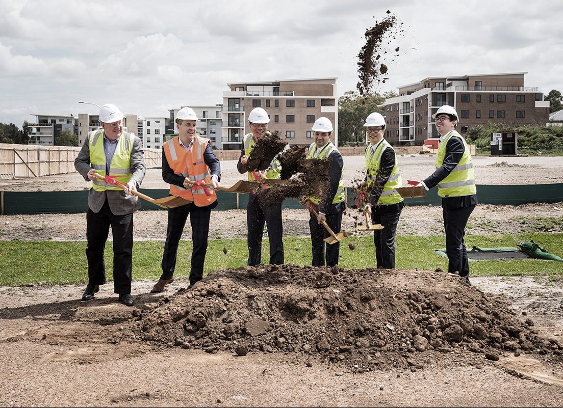 ground-breaking-ceremony-at-kellyville-construction-site-for-decode-group