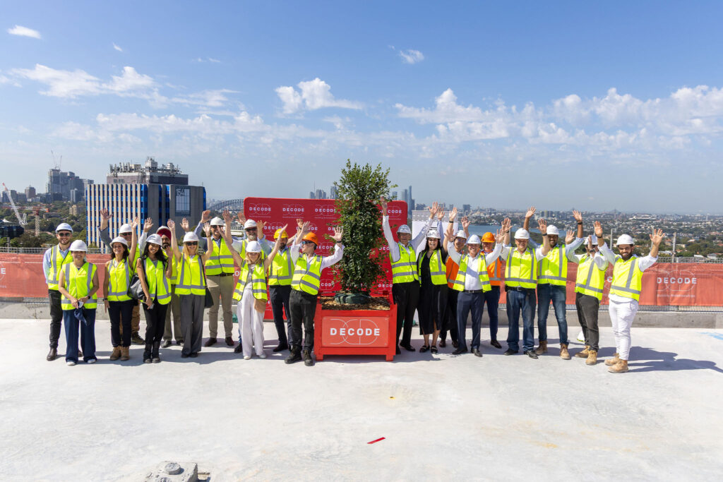 Topping Out Celebration at The Bellevue, Greenwich